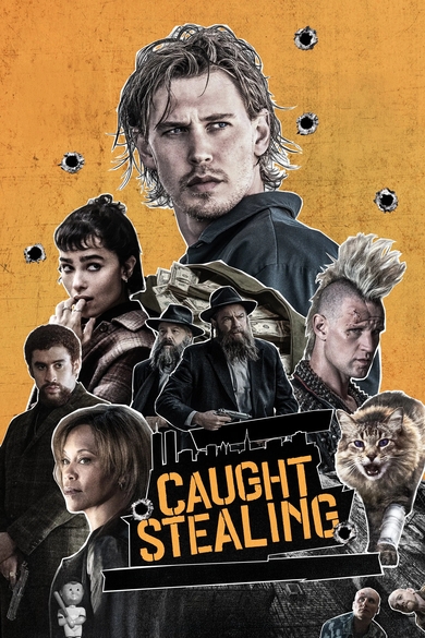 Caught Stealing Poster (Source: themoviedb.org)